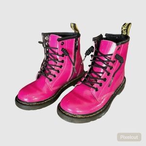 Hot Pink Dr. Martens  (Kids 13)